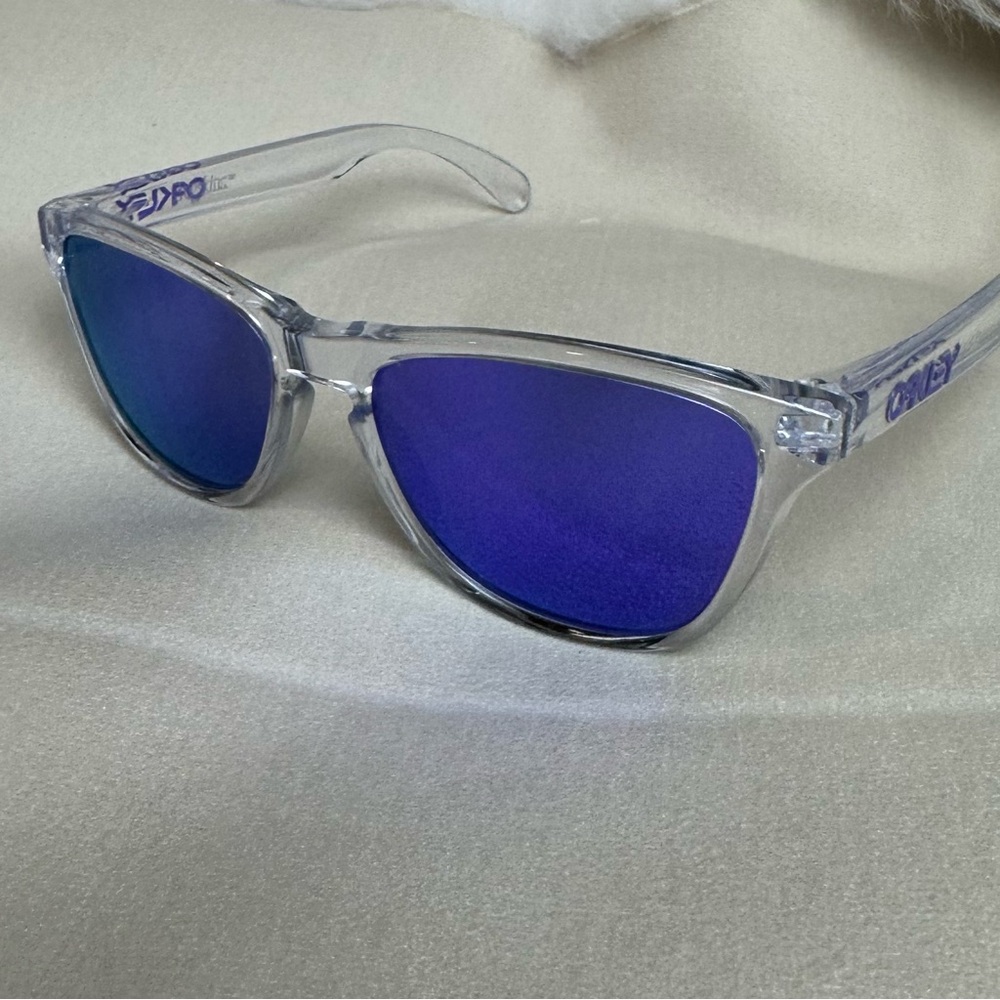 Oakley Frogskins 9006 with Violet Iridium Lenses - Picture 11 of 11